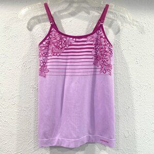 Patagonia seamless stretch tank top in purple, girl's size Small.